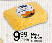 Meze Haloumi Cheese Per 100g 