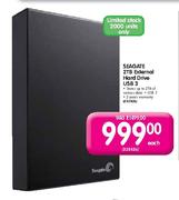Seagate 2TB External Hard Drive USB 3