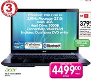 Acer 15.6" LED Laptop