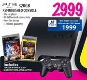 PS3 320GB Refurnished Console 