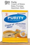 Purity Cream of Maize Baby Porridge-400gm