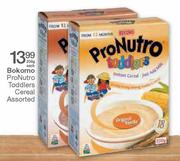 Bokomo ProNutro Toddlers Cereal-250gm Each