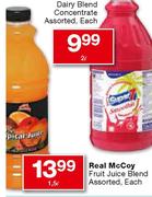 Real Mccoy Fruit Juice Blend Assorted-1.5l Each