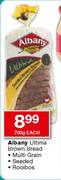 Albany Ultima Brown Bread Multi Grain, Seeded & Rooibos-700g Each