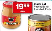 Black Cat Peanut Butter Assorted-400g Each