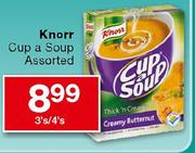 Knorr Cup A Soup Assorted-3's/4's Each
