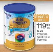 S-26 Gold No.3 Formula-900Gm
