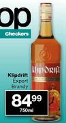 Klipdrift Export Brandy-750ml