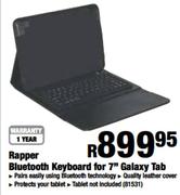 Rapper Bluetooth Keyboard for 7" Galaxy Tab