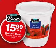 Checkers' Choice Yoghurt Assorted Each-1kg