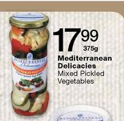 Mediterranean Delicacies Mixed Pickled Vegetables-375g