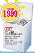 Defy Chest Freezer-210Ltr(DMF290/374)