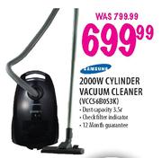 Samsung Cylinder Vacuum Cleaner-2000W(VCC56B0S3K)