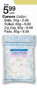 Caress Cotton Rolled-60g 