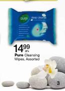 Pure Cleansing Wipes Assorted-25's