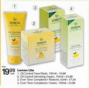 Lemon Lite Even Tone Complexion Restorer-50ml