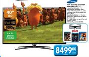 Samsung 40"(102cm) 3D Smart FHD Slim LED TV