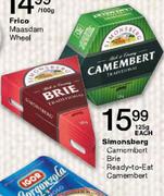 Simonsberg Camembert/Brie-125g Each