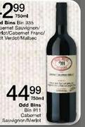Odd Bins 911 Cabernet Sauvignon/Merlot-750ml