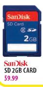 Sandisk SD 2GB Card