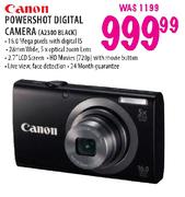 Canon Powershot Digital Camera-A2300 Black