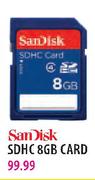 Sandisk SDHC 8GB Card