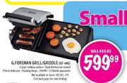 G Foreman Grill/Griddle(GF-64G)