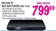 Sony Blu-Ray Player(BDP-S190)