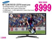 Samsung 40" Slim FHD 3D LED TV(UA40ES6200)