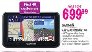 Garmin Navigation Nuvi 40