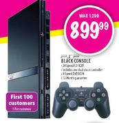 PS2 Black Console