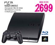 PS3 160GB Console