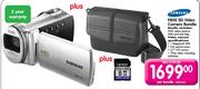 Samsung F800 SD Video Camera Bundle