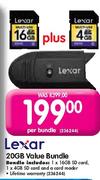 Lexar 20GB Value Bundle