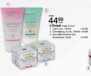 L'Oreal Triple Active Gel Foam-150ml