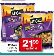 M'Cain Stir Fry Assorted-1kg Each