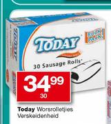 Today Sausage Rolls-30's