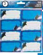 Dolphin Book Labels-Per Pack