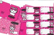 Hello Kitty Book Cover Wrap-500x700mm-PerPack