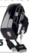 Hama USB Wall Charger For iPad,iPod & iPhone