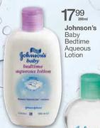 Johnson's Baby Bedtime Aqueous Lotion-200ml