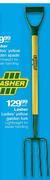 Lasher Ladies' Yellow Garden Fork