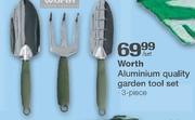 Worth Aluminium Quality Garden Tool Set-3 piece per set