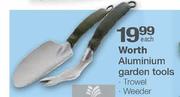 Worth Aluminium Garden Tools (Trowel/Weeder)-each