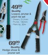 Quality Hedge Shear & Pruner Set-per set