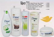 Dove Hand & Body Lotion - 400ml Each