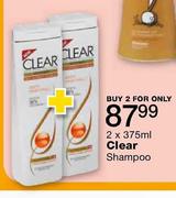 Clear Shampoo - 2 x 375ml