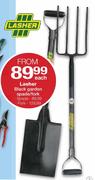 Lasher Black Garden Fork Each