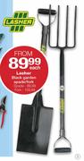 Lasher Black Garden Spade Each