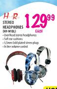 Stereo Headphones-Each